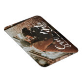 モダンタイポグラフィ写真Save the Date 結婚's マグネット (右側)