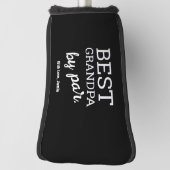 モダンタイポグラフィ最高のグランパバイパー名前をカスタムする ゴルフヘッドカバー (回転90)