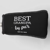 モダンタイポグラフィ最高のグランパバイパー名前をカスタムする ゴルフヘッドカバー (正面)