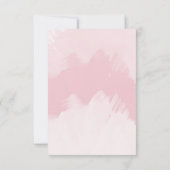 モダンタイポグラフィ結婚の感謝フォトカード サンキューカード (裏面)