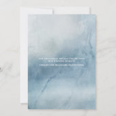 モダンタイポグラフィ結婚写真 セーブザデート (裏面)