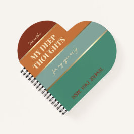 モダンタイポグラフィ金ゴールドエレガント手帳 ノートブック