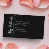 モダンタイポグラフィ「LASHES by」ラッシュアーティスト 名刺