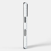 モダンタグラインスクリプトブルーホワイトハーフトーン Case-Mate iPhoneケース (裏面 / 右)