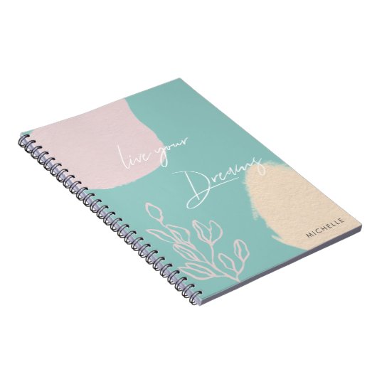 モダンターコイズは夢を生きる ノートブック (右側)