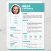 モダンターコイズレジューム、CV - (テンプレート) (正面/裏面)