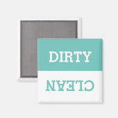 モダンターコイズ汚れ・食洗機用クリーン磁石 マグネット (正面/裏面)