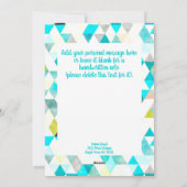 モダンターコイズ「ハッピー秋」フォトカスタム シーズンカード (裏面)