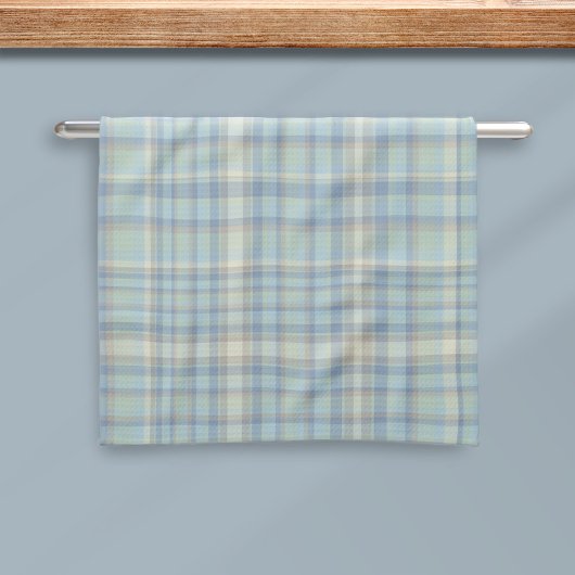 モダンタータンチェックの置物キッチンタオル キッチンタオル