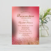 モダンダイヤエレガントムメタリックキンセアニラ 招待状 (スタンド正面)