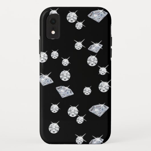 モダンダイヤモンド柄 Case-Mate iPhoneケース (裏面)