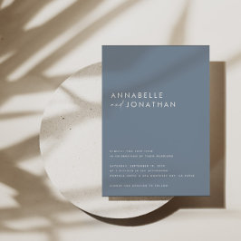 モダンダシコンテンポラリー結婚ー 招待状