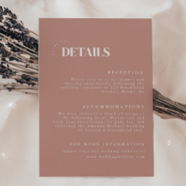 モダンダスティバラ結婚詳細 エンクロージャーカード