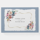 モダンダスティブルーミスティバラ結婚ズ ゲストブック (裏面)