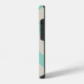 モダンチェブロンストライプ iPhoneケース (左側面)