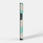 モダンチェブロンストライプ iPhoneケース (右側面)