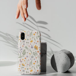 モダンチックなボヘミアン風の鮮やかな野花iPhoneケース Case-Mate iPhone 14 Plusケース
