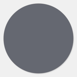 モダンチャコールグレー 単色 ラウンドシール