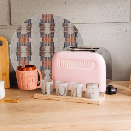 モダンチューペデニムとラストラウンド カッティングボード