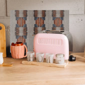 モダンチューペデニムと錆びガラス カッティングボード