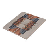 モダンチューペデニムと錆パターン タイル (側面)