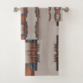 モダンチューペデニムアンドラスト バスタオルセット (インサイチュ)