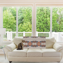 モダンチューペデニムアンドラスト フリースブランケット