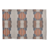 モダンチューペデニムアンドラスト 枕カバー (正面)