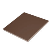 モダンチョコレートブラウン無地単色 タイル (側面)