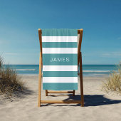 モダンティール（緑がかった色）のグストライプのリーン名 ビーチタオル