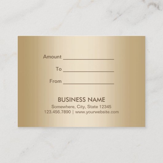 モダンティール（緑がかった色）&ブルーシークインギフト券 割引カード (裏面)