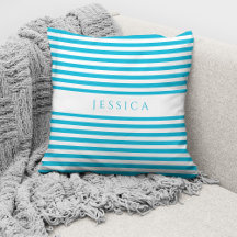 モダンティール（緑がかった色）ブルーストライプのパターン名