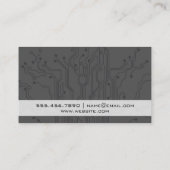 モダンテックロゴ | AIコンピューターチップ 名刺 (裏面)