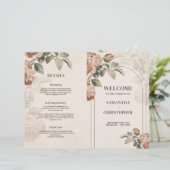 モダンテラコッタフローラセージ葉グリーン結婚ズ (スタンド正面)