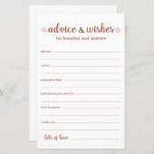 モダンテラコッタLGBTQ結婚のアドバイスと願い (正面/裏面)