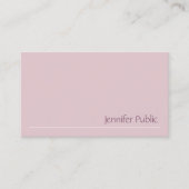 モダンテンプレートエレガントトレンディープロフェッショナルシック 名刺 (正面)