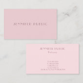 モダンテンプレートシンプルプロフェッショナルラグジュアリー 名刺 (正面/裏面)