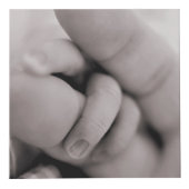 モダンテンプレートベビーの写真 フォトキューブ (正面)