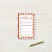 モダンデイジーショッピング一覧 ポストイット (デスク上)