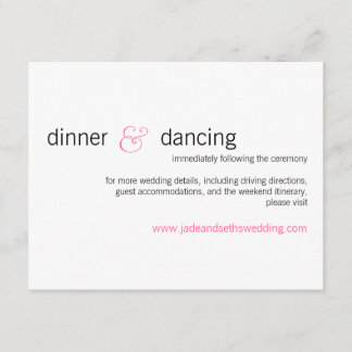 モダンデイジーwebサイトプロファイルカード エンクロージャーカード