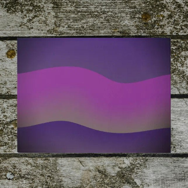 モダンデザインシェードオブパープルシンプルエレガント ドアマット ( Original art design -"shades of purple" front door mat. Simple, elegant, rustic outdoor doormat.)