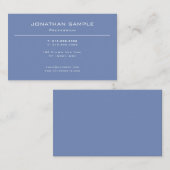 モダンデザインプエレガントラミニマルイントレンディー 名刺 (正面/裏面)