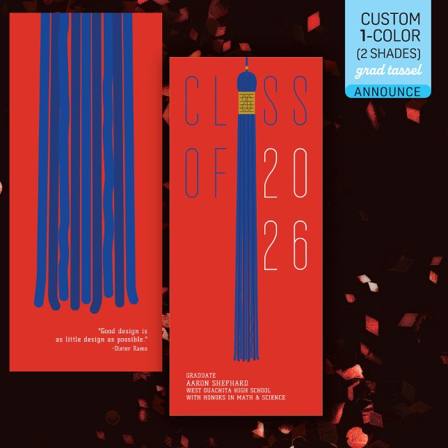 モダンデザイン卒業発表 | 色編集可能 (クリエイターアップロード済み)