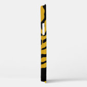 モダンデザイン葉。熱帯葉金ゴールド Case-Mate iPhoneケース (裏面 / 右)