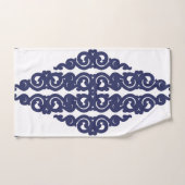 モダンデザイン,エレガント，装飾模様 バスタオルセット (ハンドタオル)