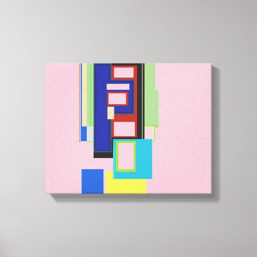 モダンデザイン キャンバスプリント (正面)