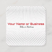 モダンデザイン スクエア名刺 (正面)