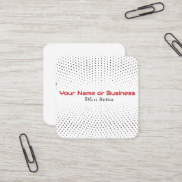 モダンデザイン スクエア名刺