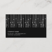 モダンデザイン |スタイリッシュ | 名刺 (裏面)