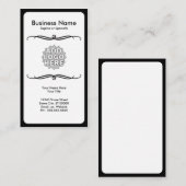 モダンデザイン 名刺 (正面/裏面)